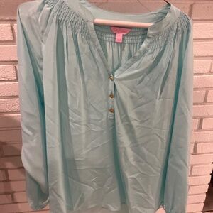 Lilly Pulitzer silk blouse